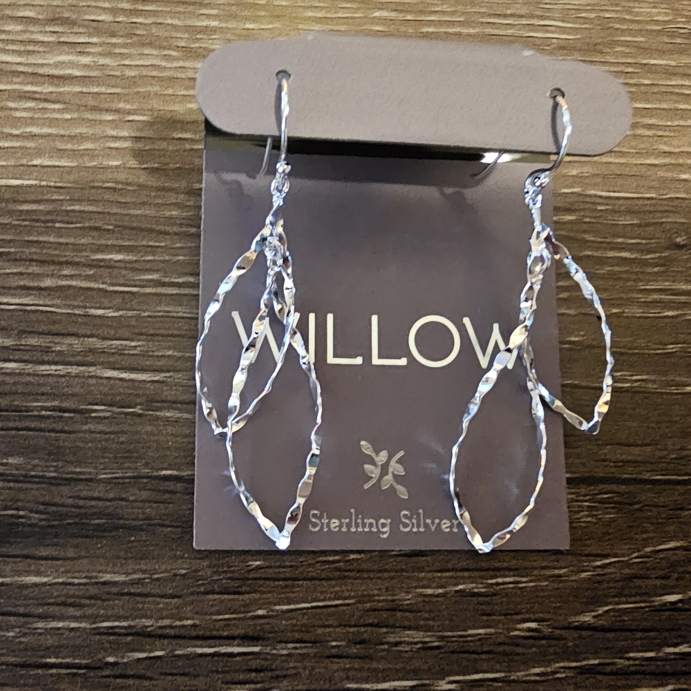 NWT Willow Sterling Silver earrings